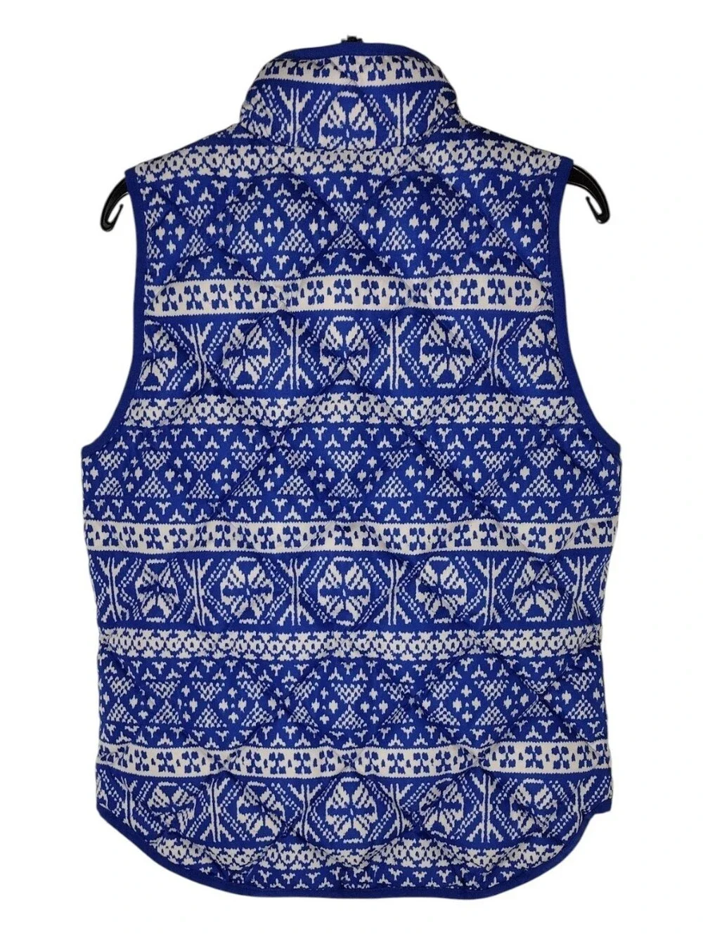 J. Crew Vest Excursion Fair Isle Puffer Size Petite XS